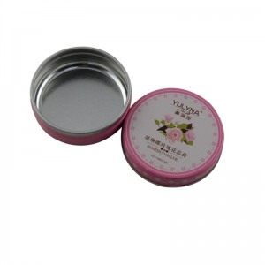 Kis, kerek, kétrészes ajakbalzsam, kozmetikai csomagolás