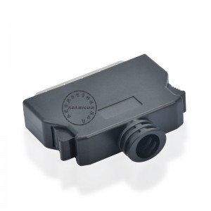 Kínai gyártó fekete forrasztó SCSI HPCN 50 érintkezős csatlakozó