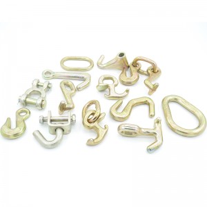 G70 Kovácsolt R-horgony hegesztett kapcsolattal Aranyozott