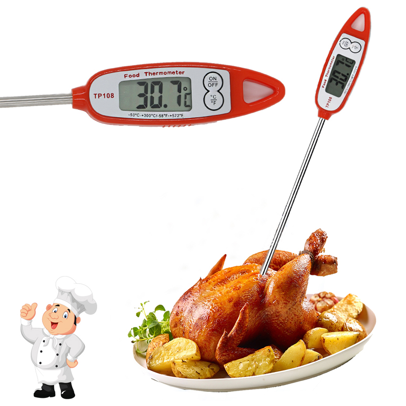 Marha élelmiszer hőmérő, főzés elektronikus hőmérő