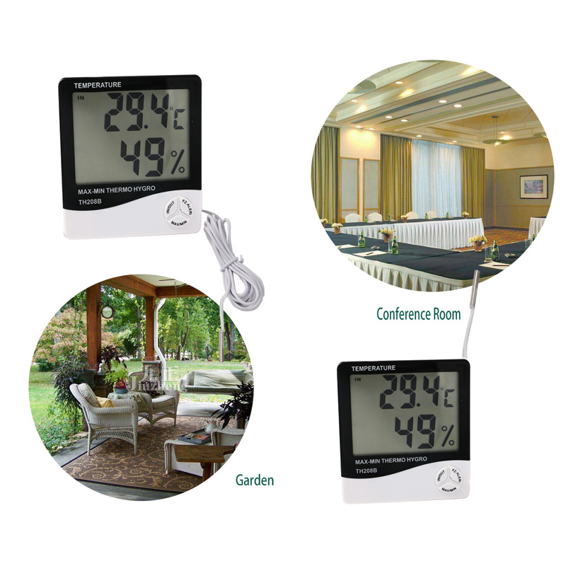 Országos háztartási higrométer monitor beltéri hőmérő