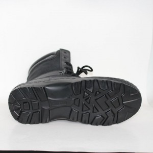 Magas boka fekete PU bevonatú bőr felső hadsereg taktikai csomagtartó