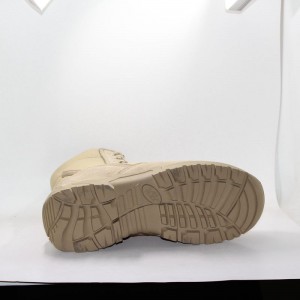 Nagy boka velúr bőr katonai sivatagi harci csizma