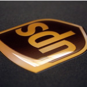 Egyedi nyomtatású 3M erős, öntapadós 3D epoxi poliuretán pu gyanta domború címkék