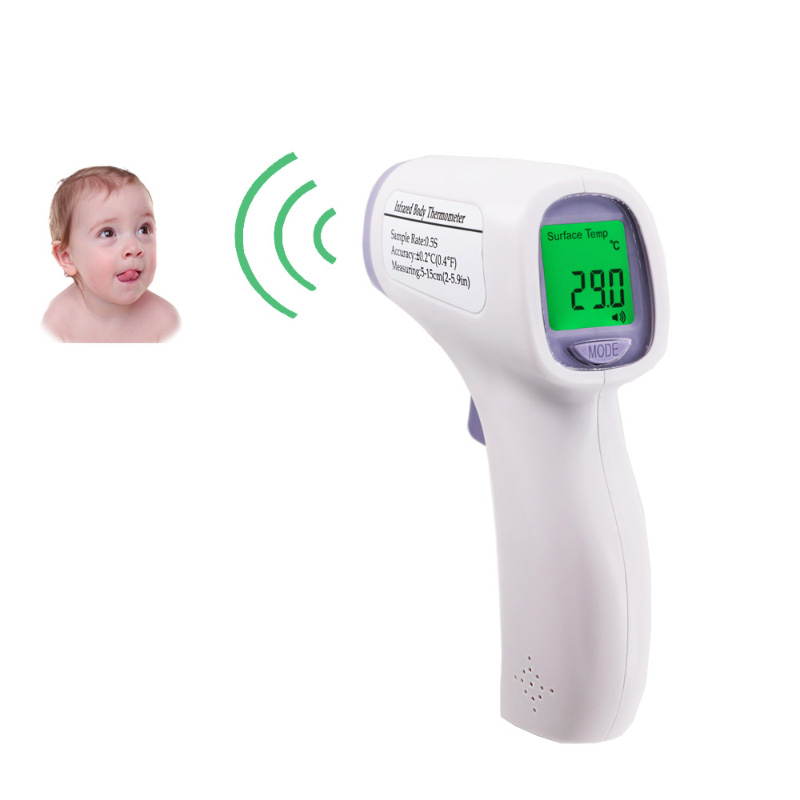 Egészséges folyadékkristályos infravörös digitális hőmérő a csecsemő testhőmérsékletére