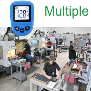 Magas helyes kalibrálás Kapcsolat Digitális lézer infravörös hőmérő Pisztoly kézi kezes garanciája 1 év