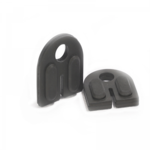 Rozsdamentes acél 90 fokos középső üvegkapocs