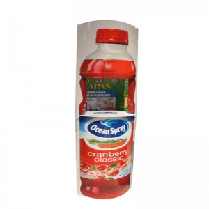 4 szint Egyéni logó padló karton kijelző állvány