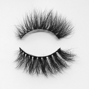 3D-s vastag ráncos szempillák