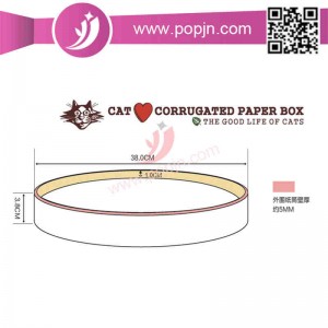 Kisállat bútor Macska Játék Hullámkarton Macska Scratcher