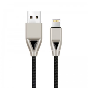 KPS-8449CB nylon USB kábel -dimond típusú c / világítás / mikro