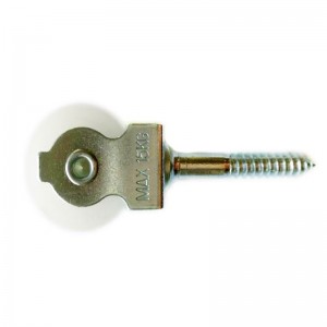 Forgó szem nylon csiga cink ötvözet öntött