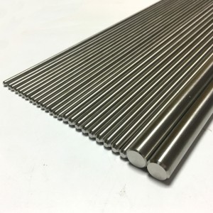 Nagy sűrűségű, tiszta kerek volfrám rúdrúd