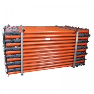 Porbevonatú állványzat állítható acélprofil