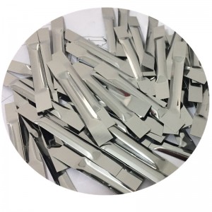 Volfrám hajó vákuum termikus elpárologtatáshoz