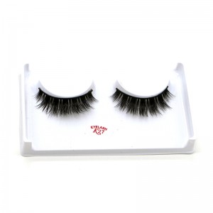 3D kézzel készített privát címke maszk szempillák