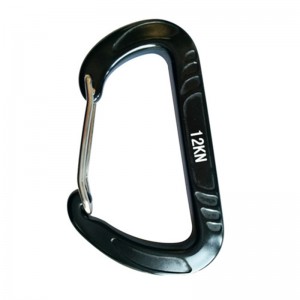 AC-01 típusú alumínium karabiner drótkapu