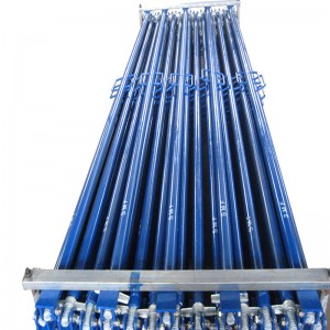 Állványzat falra toló húzza a Prop festett kék