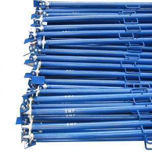 Állványzat falra toló húzza a Prop festett kék