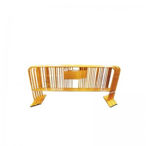 Fém közúti forgalmi akadály tömeg ellenőrzése barikád