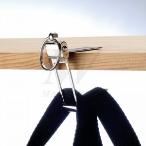 Fém kulcstartó kézitáskával Hanger_B62929