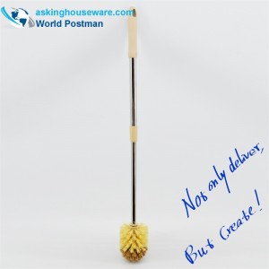 Akbrand WC-tál kefe elasztikus rozsdamentes acél cső