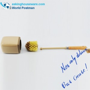 Akbrand WC-tál-kefe strandfogantyú négyzettartóval