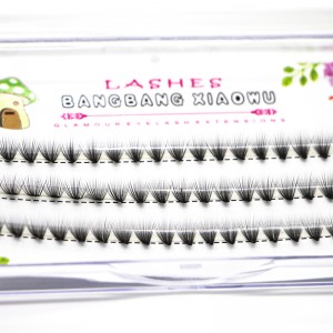 2D-től 20 D-ig terjedő szempillák fürthosszabbítás