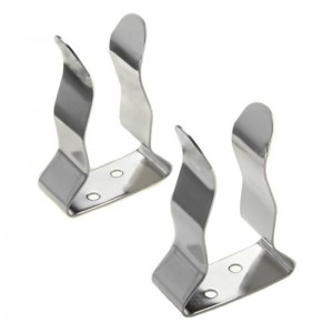 Kínai gyár jó minőségű OEM sajtoló rugós klip fém