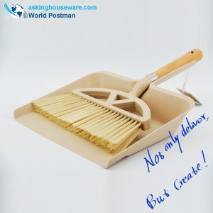 Akbrand Square Dustpan kefe strand fogantyú seprű