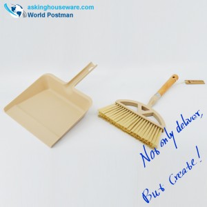 Akbrand Square Dustpan kefe strand fogantyú seprű