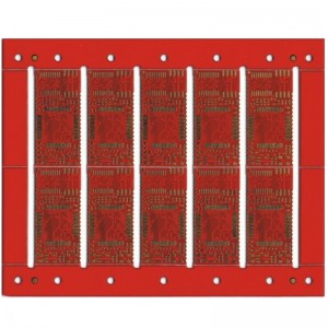 4 rétegű, magas frekvenciájú HDI hibrid PCB-vias gyantával töltve