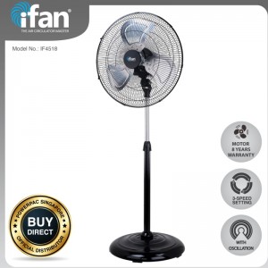 iFan - PowerPac 18 hüvelykes ipari ventilátor 120W (IF4518) Készletek Készülékek (Elérhető Készletek)