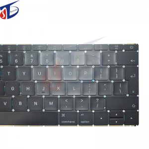 100% -ban új brit billentyűzet az Apple Macbook Pro Retina 12 '' A1534 készülékhez