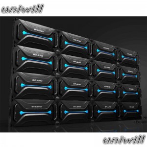 P1.25 kis sorrendű beltéri die-casting képernyőrendszer