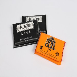 lágy promóciós mini standard zsebkendő arczsebkendő