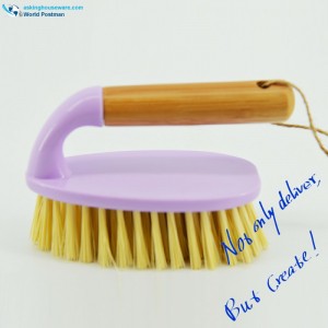 Akbrand Bamboo fogantyú súrolás tisztító kefe cipő kefe ruha kefe