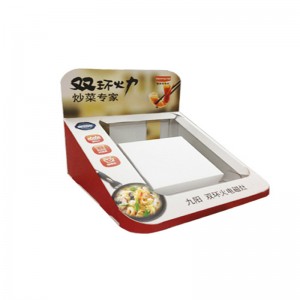 Egyedi promóciós karton autós audio kijelző állvány