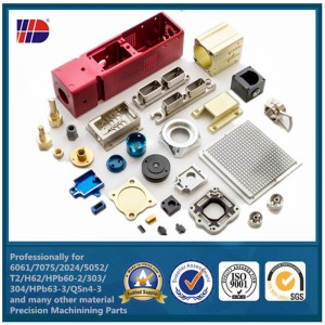 Testreszabott alumínium rozsdamentes acélból készült precíziós maró CNC-megmunkált fém alkatrészek