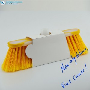 Akbrand műanyag seprűfej csíkos alakú TPR borítékkal