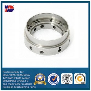 Nagy pontosságú rozsdamentes acél központi gépek eszterga alkatrészei