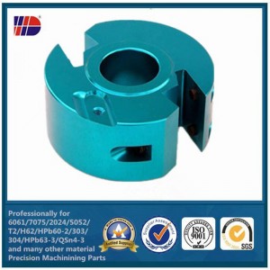 színező eloxált cnc alumínium alkatrészek precíziós megmunkálása