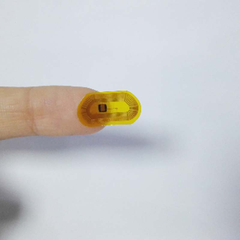 Ingyenes minták Egyedi nyomtatott mini 9 mm-es programozható hf iso14443a rfid írható fpc pcb rugalmas nyomtatott áramköri kicsi beillesztésű NFC címke