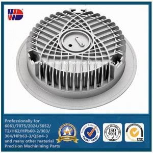 Fémöntési alkatrészek Alumínium présöntött és megmunkált alkatrészek