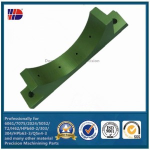 OEM színes eloxált alumínium6103 CNC Machining Technology alkatrészek