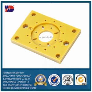 POM CNC alkatrészek Precíziós műanyag esztergálású maró alkatrészek