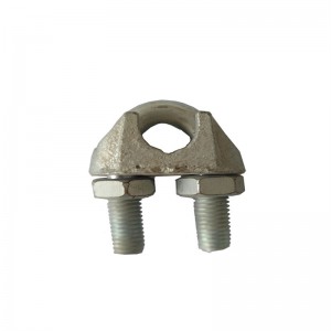 DIN741 horganyzott alakítható huzalkötél bilincsek / drótkötél bilincsek