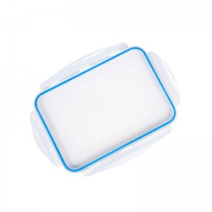 122.99 oz / 3.6L konyhai BPA ingyenes műanyag szivárgásbiztos gabona tárolóedények zárófedelekkel