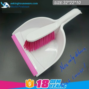 Akbrand Dustpan kefekefe hullám alakú PVC vonallal a Dustpan bejáratánál