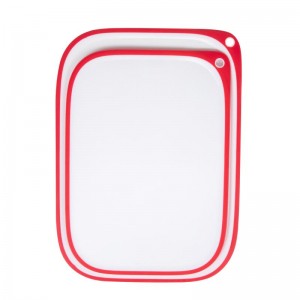 Több méretű csúszásmentes műanyag konyhai vágódeszka